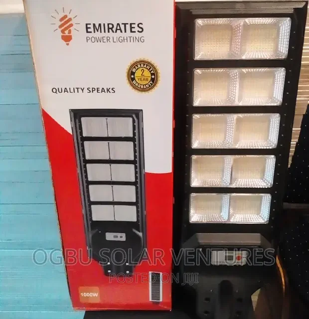 1000W Emirates Solar Street LightAlabaMarket247 - Alaba International Market Online Store