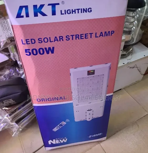500W AKT Solar Street LightAlabaMarket247 - Alaba International Market Online Store