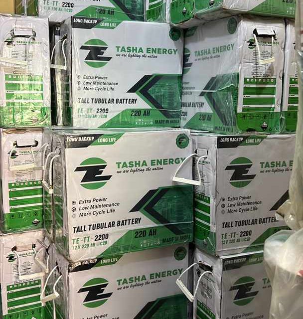 BEST SOLAR BATTERY FOR HOME(220AH TUBULAR)AlabaMarket247 - Alaba International Market Online Store