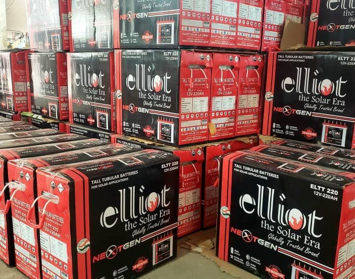 220AH ELLIOT TUBULAR SOLAR BATTERYAlabaMarket247 - Alaba International Market Online Store