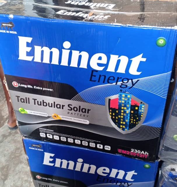 230AH EMINENT TUBULAR SOLAR BATTERYAlabaMarket247 - Alaba International Market Online Store