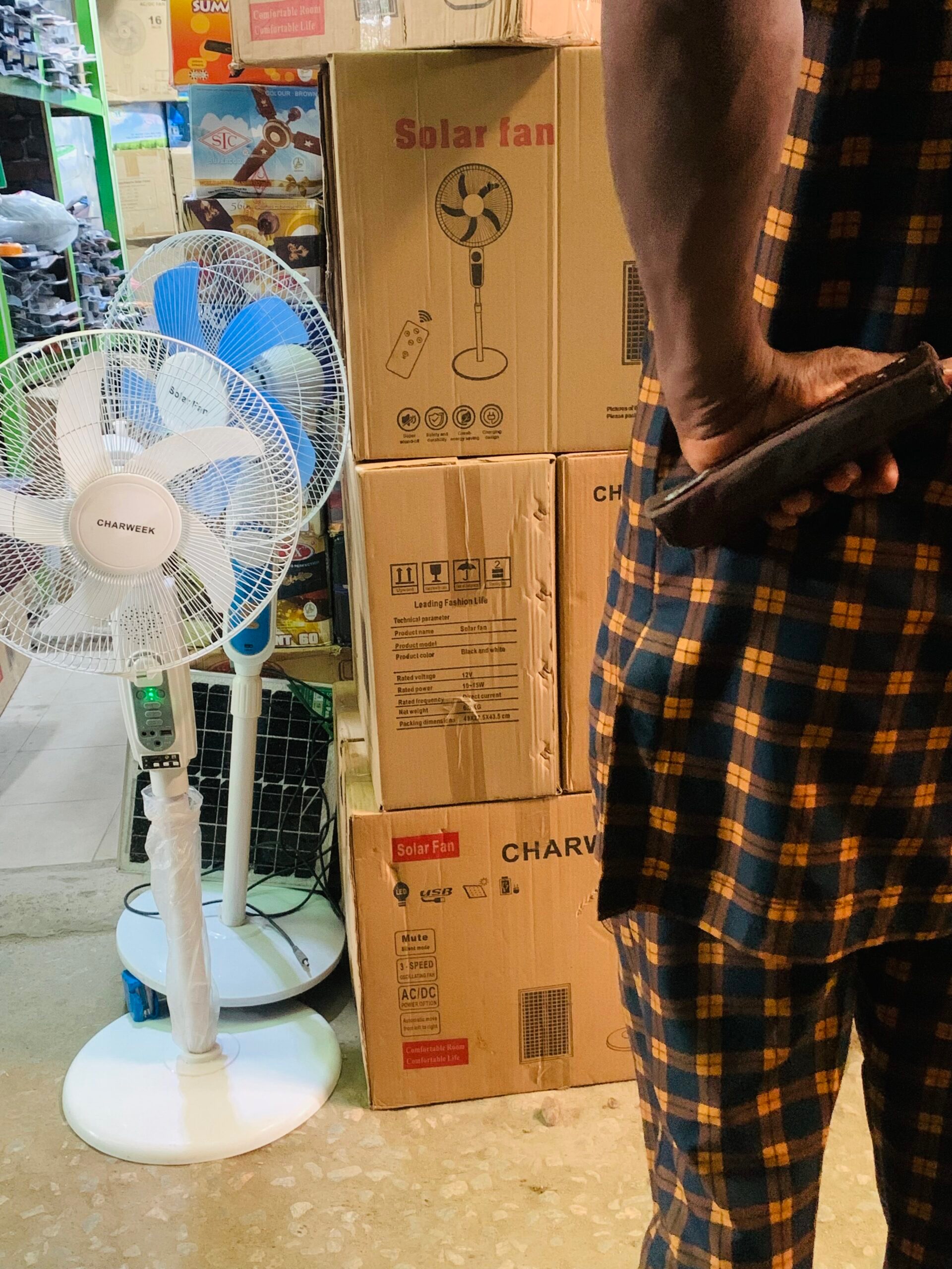 Charweek Rechargeable Fan Price in Nigeria