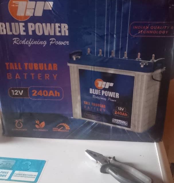 BLUE POWER 240ah 12v tubular batteryAlabaMarket247 - Alaba International Market Online Store