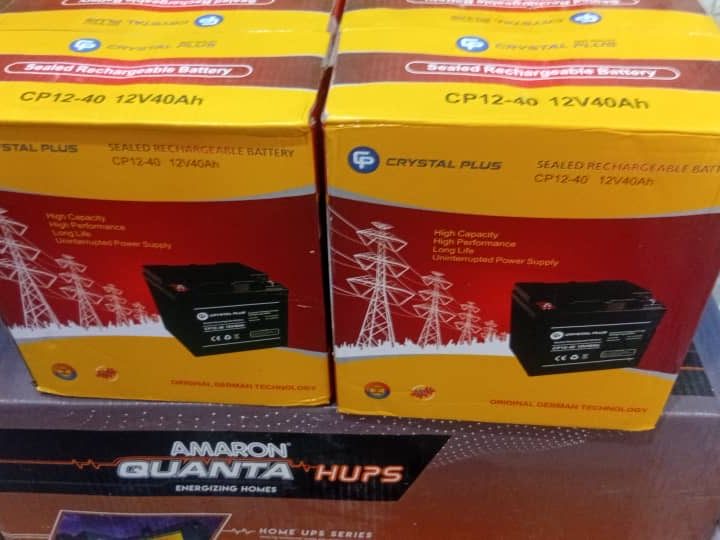 CRYSTAL 12V40Ah RECHARGEABLE BATTERYAlabaMarket247 - Alaba International Market Online Store