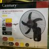 Century 18″ RECHARGEABLE WALL FAN