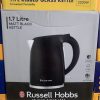 Russell Hobbs 1.7 Litre MATT BLACK I KETTLE