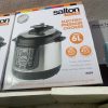 salton ELECTRIC PRESSURE COOKER 6L