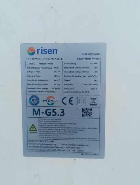 490Watts solar Panel RisenAlabaMarket247 - Alaba International Market Online Store