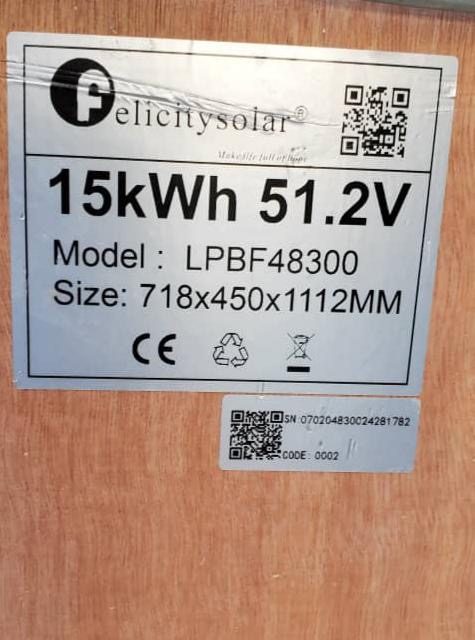 Felicity Lithium Battery 15kwh 51.2VAlabaMarket247 - Alaba International Market Online Store