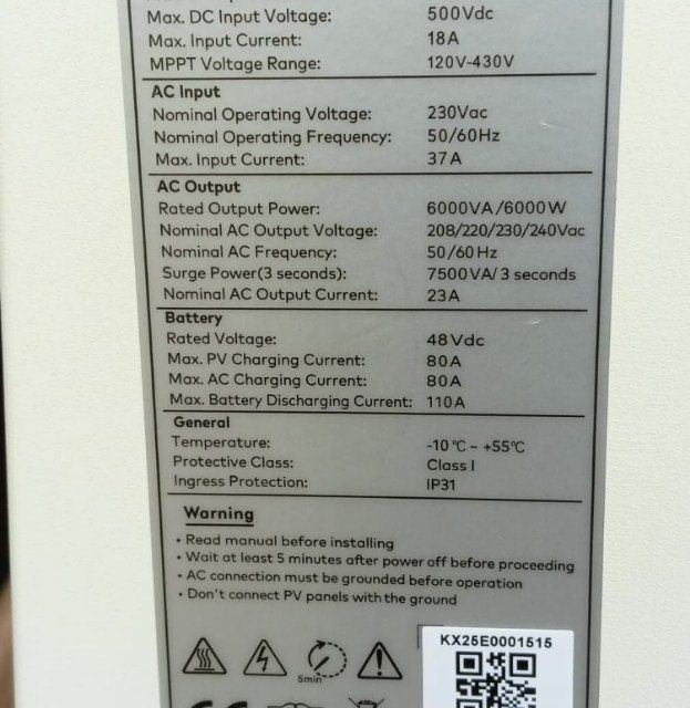 Haisic Inverter hybrid 6kva 48vAlabaMarket247 - Alaba International Market Online Store