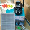 V380 DOUBLE LENZ PTZ SOLAR CAMERA