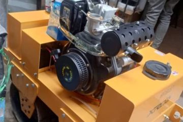 AlabaMarket247 - Alaba International Market Online Store | Diesel-powered double drum hand roller.