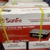 75AH/12V SUNFIT GEL DEEP CYCLE BATTERY