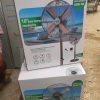 Great Heritage 18-Inch Rechargeable Fan with Solar Panel