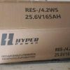Hyper Power 4.2kWh (RES-4.2WS) Lithium Iron Phosphate Battery