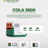 ColaSolar Cola 3600 is a 1,200W/3.6kWh portable solar generator.