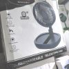 RECHARGEABLE TELESCOPIC FAN 8 INCHES Price in