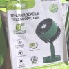 RECHARGEABLE TELESCOPIC FAN 5 INCHES
