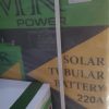 Mpower (or SMR Power) 220Ah 12V Solar Tubular Battery