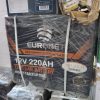 EuroNet 12V 220Ah Tubular Deep Cycle Battery,