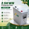 JONS 2.5KWh (100Ah/24V) Lithium Battery is a deep cycle