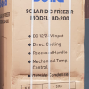 198 bona solar standing freezer packed with multiple neatly