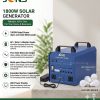 JCNS 1800W Solar Generator is a portable 1440Wh all-in-one