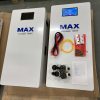 MAX 51.2V 350Ah (18kWh) lithium-ion inverter battery.