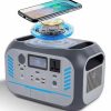portable power station with a built-in digital display