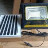 1000W IP67 waterproof solar LED flood light paired with solar panel