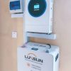 2.5kwh lithium battery with 2kva-48v-hybrid inverter.